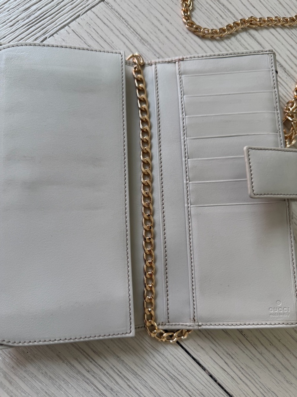 Gucci Guccissima Leather Continental Wallet W/ COA - Picture 5 of 10